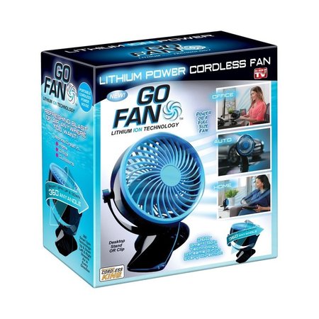 GO FAN Cordles Rechargeable Fan GF-MC6
